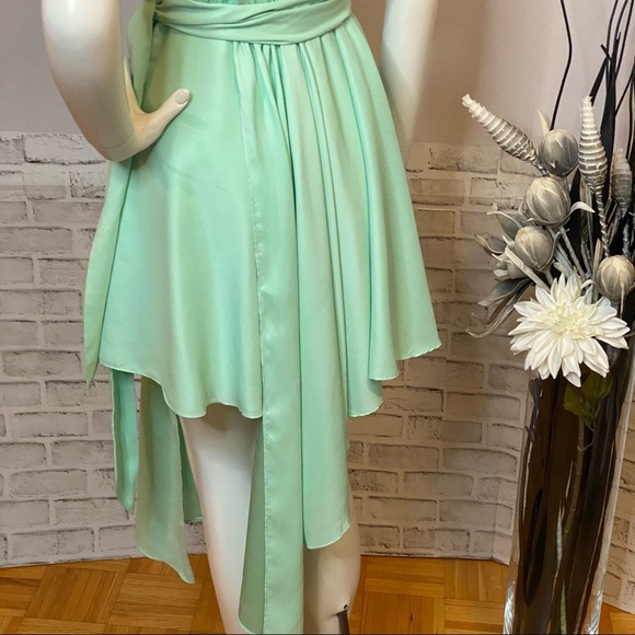 Guess by Marciano Asymmetrical Mint Wrap Dress **MINT CONDITION** - Picture 13 of 13